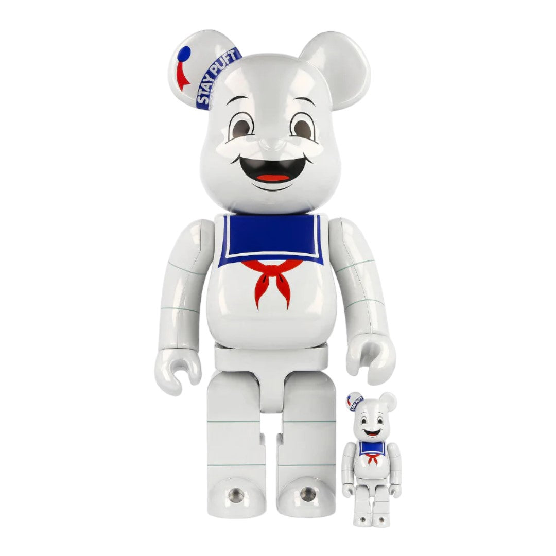 Medicom Toy Be@rbrick Stay Puft Marshmallow 100%+400% figure set ...