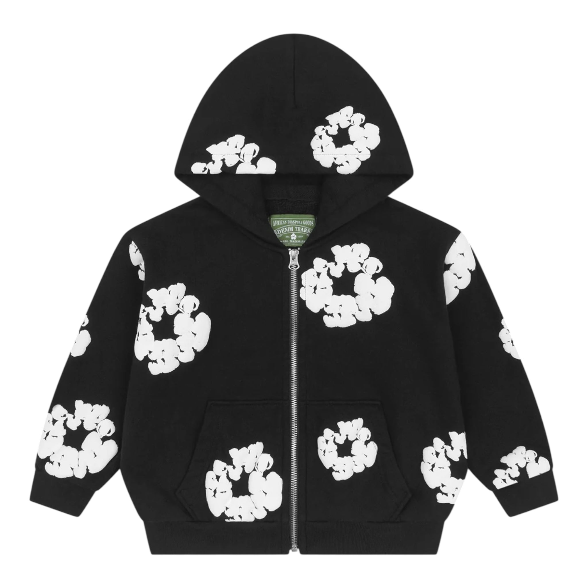 Denim Tears Kids Cotton Wreath Zip Hoodie – Bootleggers213