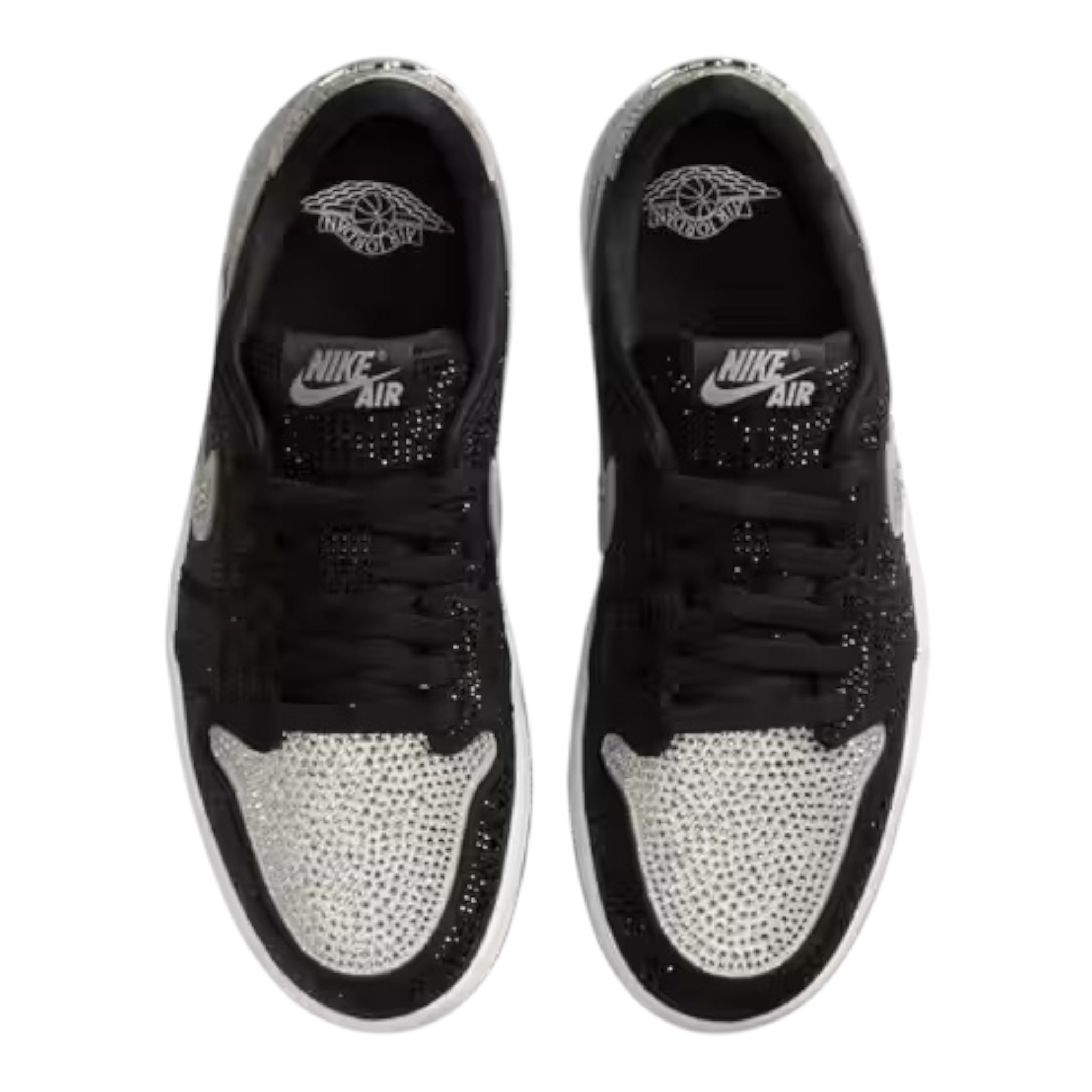 S♡ Jordan 1 Retro Low WMNS OG 'Swarovski Stealth' – Bootleggers213